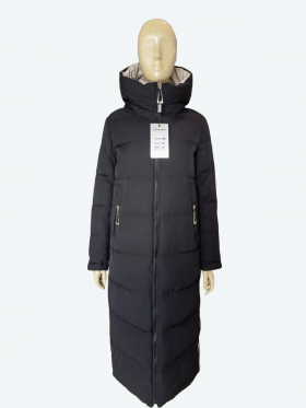 No Brand 818 black (зима) жіночі пальта