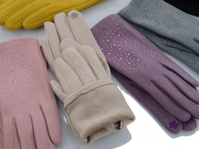 Angela DT151 mix (зима) жіночі рукавички