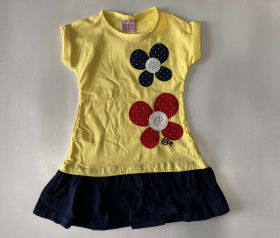 No Brand BB32 yellow (лето) платье детские