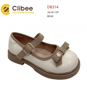 Clibee Apa-DB314 beige (деми) туфли детские