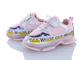 Clibee L906-2 pink (демі) кросівки дитячі