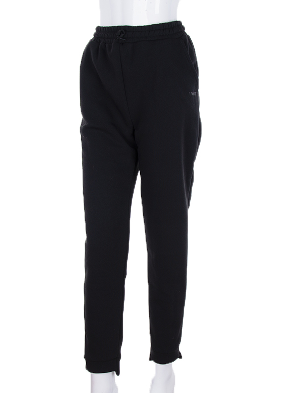 No Brand E016 black (52-60) (зима) штаны спорт женские