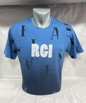 No Brand 245028 blue (літо) футболка чоловіча