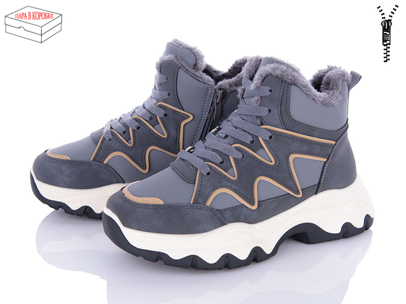 Saimao YD2809-2 (зима) ботинки женские