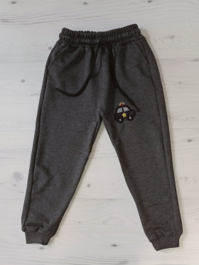 No Brand 9786-1 grey (деми) штаны спорт детские