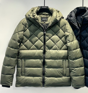 No Brand 240301 green (зима) куртка чоловіча