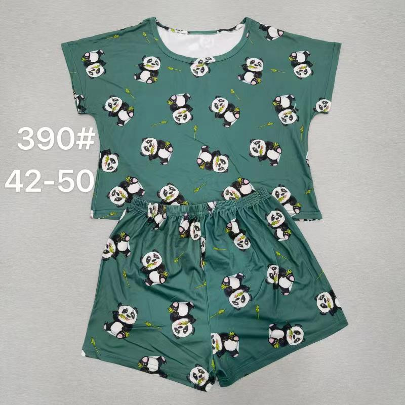 No Brand 390 green-old-1 (лето) пижама женские