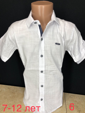 Эмре Q0008 white (7-12) (лето) рубашка детские