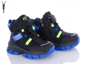 Clibee HA505 black-royal (зима) ботинки детские