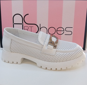No Brand Art-428 білий (літо) туфлі жіночі