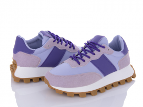 Violeta 143-37 purple (деми) кроссовки женские