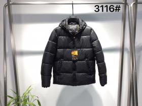 No Brand 3116 black (зима) куртка мужские