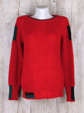 No Brand 1080 red (зима) светр жіночі