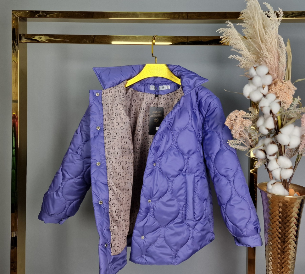 No Brand 443 lilac (деми) куртка детские