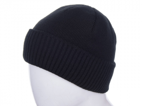 No Brand GAL75 black флис  (зима) шапка мужские