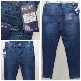 No Brand PD640 blue (деми) джинсы мужские