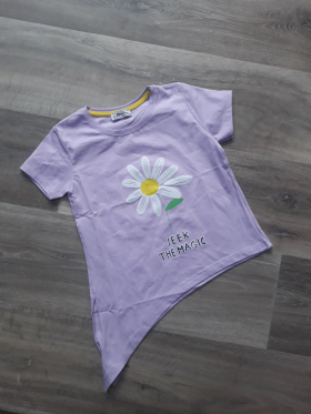 No Brand 8459 lilac (лето) футболка детские