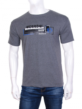 No Brand 2049 d.grey (лето) футболка мужские
