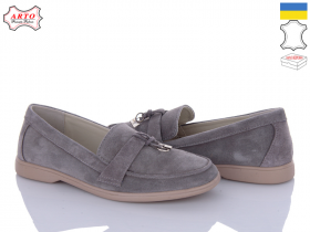 Arto 365 сірий-з (демі) жіночі туфлі