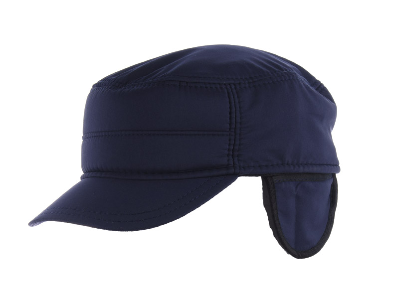 No Brand 1633 blue (зима) кепка мужские