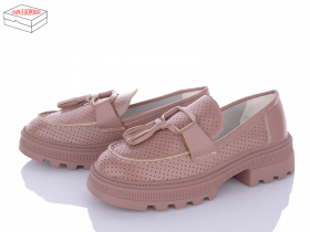 No Brand KL4-2 pink (деми) туфли женские