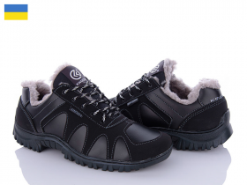 Kindzer Kindzer B15 чорний (зима) кросівки чоловічі