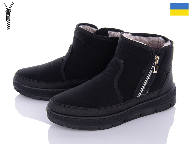 Kredo Кредо Ніка2085 чорний (зима) черевики жіночі