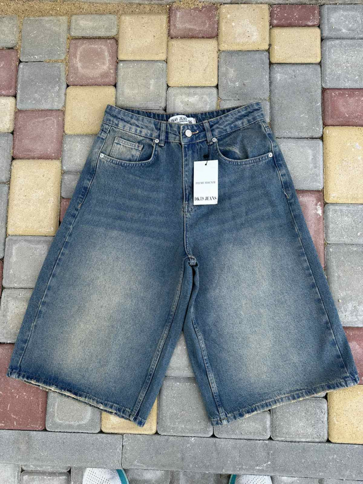No Brand 3510 blue (лето) шорты женские