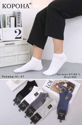 No Brand AY189-1 mix (демі) шкарпетки чоловічі