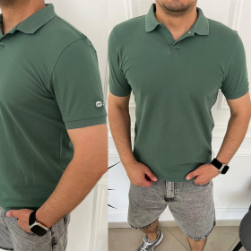 No Brand 34451 green (лето) футболка мужские