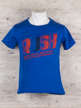 No Brand F508 blue (лето) футболка мужские