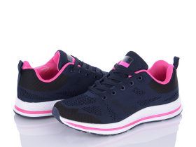 Violeta 24-150 navy-pink (літо) кросівки жіночі