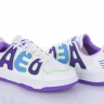 Violeta 182-28 white-purple (демі) кросівки жіночі