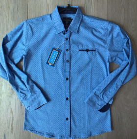 No Brand R310 blue (деми) рубашка детские