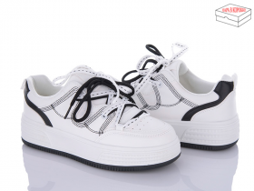 Erico L010 white-black (демі) кросівки жіночі