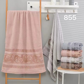 No Brand 855-1 mix (деми) полотенце женские