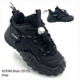 Fashion Apa-KEX988 MIN black (демі) кросівки дитячі