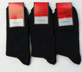 Житомир Житомірські стиль чорні (демі) шкарпетки