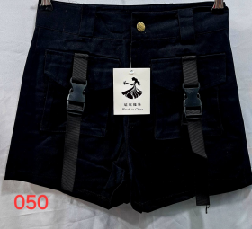 No Brand 050 black (лето) шорты женские