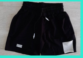 No Brand 7008 black (лето) шорты женские