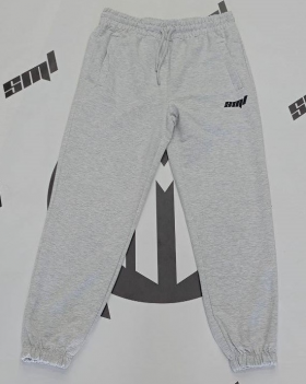No Brand 15006 grey (деми) штаны спорт мужские