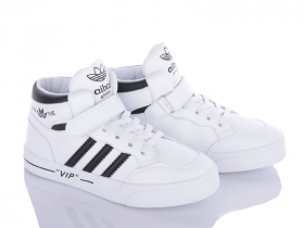 Angel Y126-7682 white-black (демі) кросівки дитячі