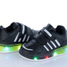 Fzd AC001-1-21 black LED (деми) кроссовки детские