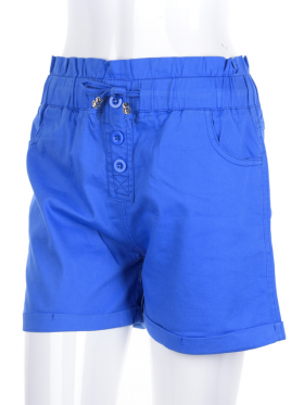No Brand 6695-7 blue (лето) шорты женские