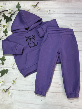 No Brand 985-1 purple (зима) костюм спорт дитячі