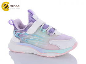 Clibee LC966 white-penk (демі) кросівки дитячі