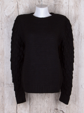 No Brand 130 black (зима) светр жіночі