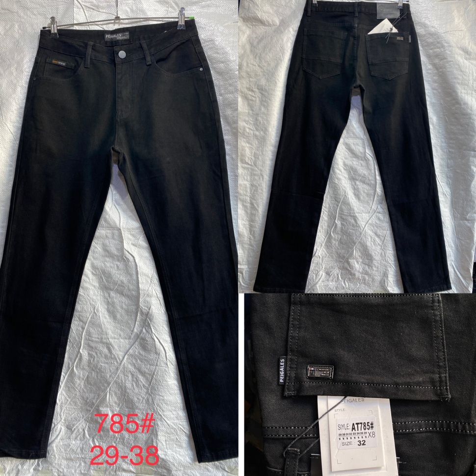 No Brand 785 black (демі) джинси чоловічі
