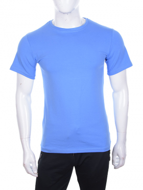 No Brand 270780 l.blue (лето) футболка мужские