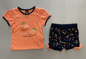 No Brand 5669 peach (лето) костюм детские